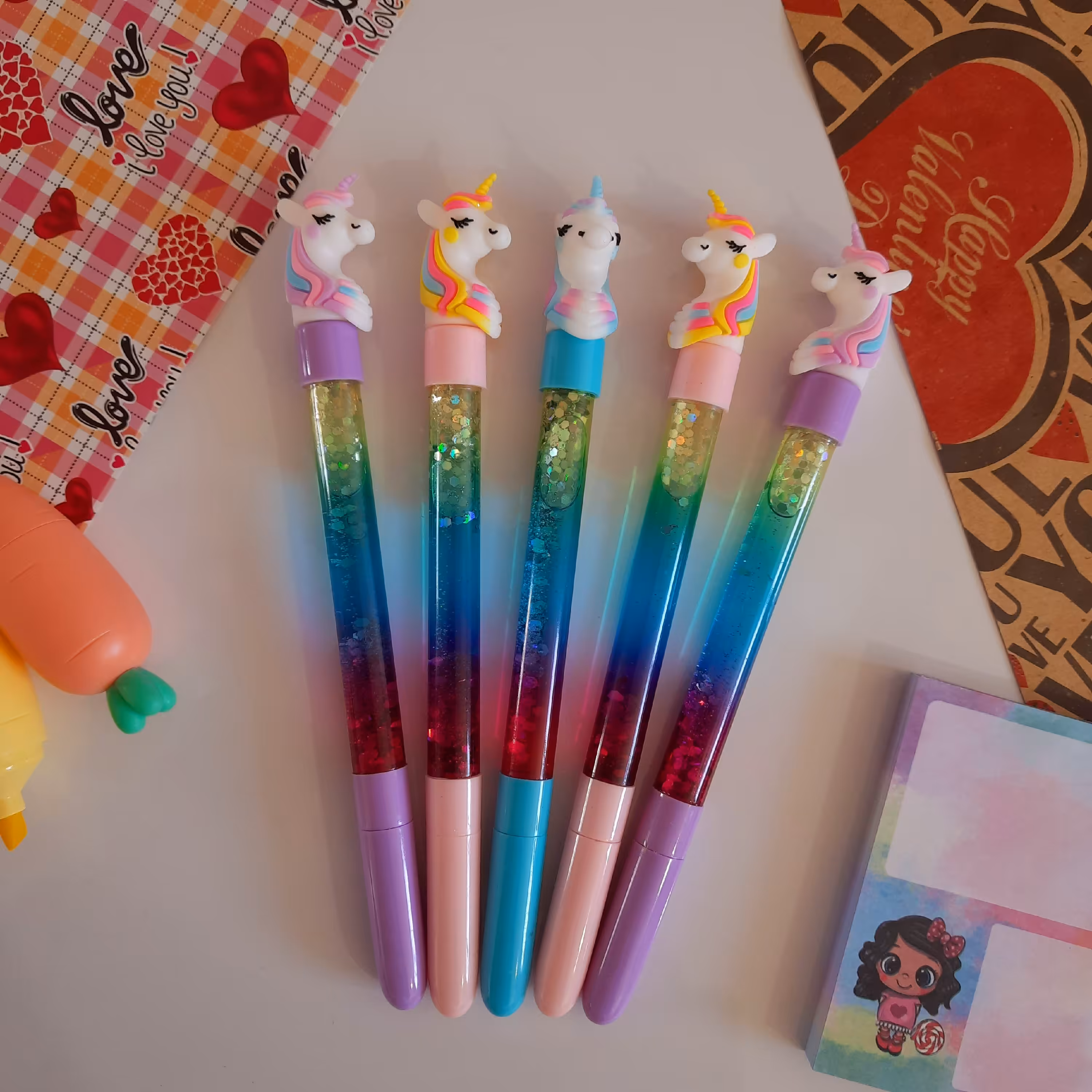 روان نویس آکواریومی طرح تک شاخ