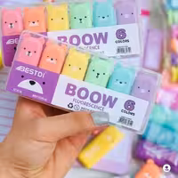 ماژیک هایلایتر تدی 6 رنگ