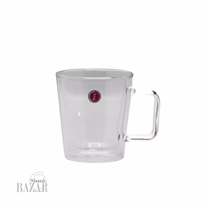 لیوان دو جداره بی وی کی کد 316104 (دوعددی)
