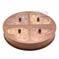 جعبه  دمنوش جعبه پذیرایی جعبه آجیل چوبی لوکس باکس کد LB33-11 