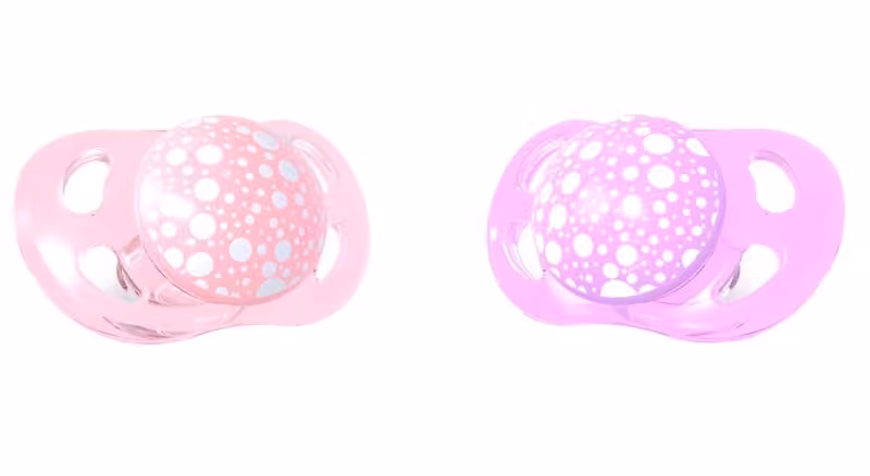 پستانک تویست شیک مدل کهکشان مجموعه 2 عددی  6ماه