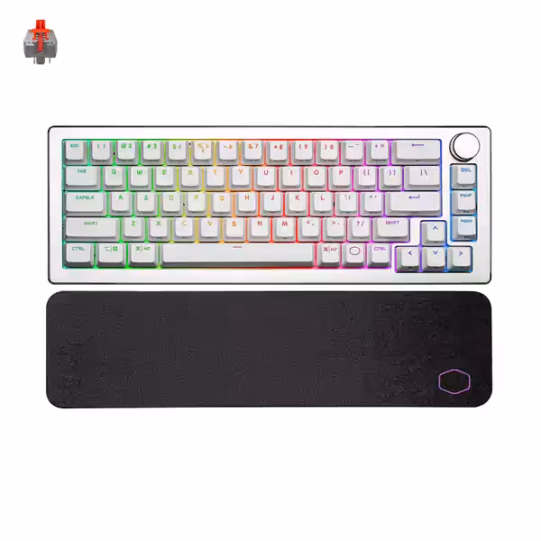 کیبورد مکانیکی گیمینگ کولر مستر مدل CK-721-SKTR1