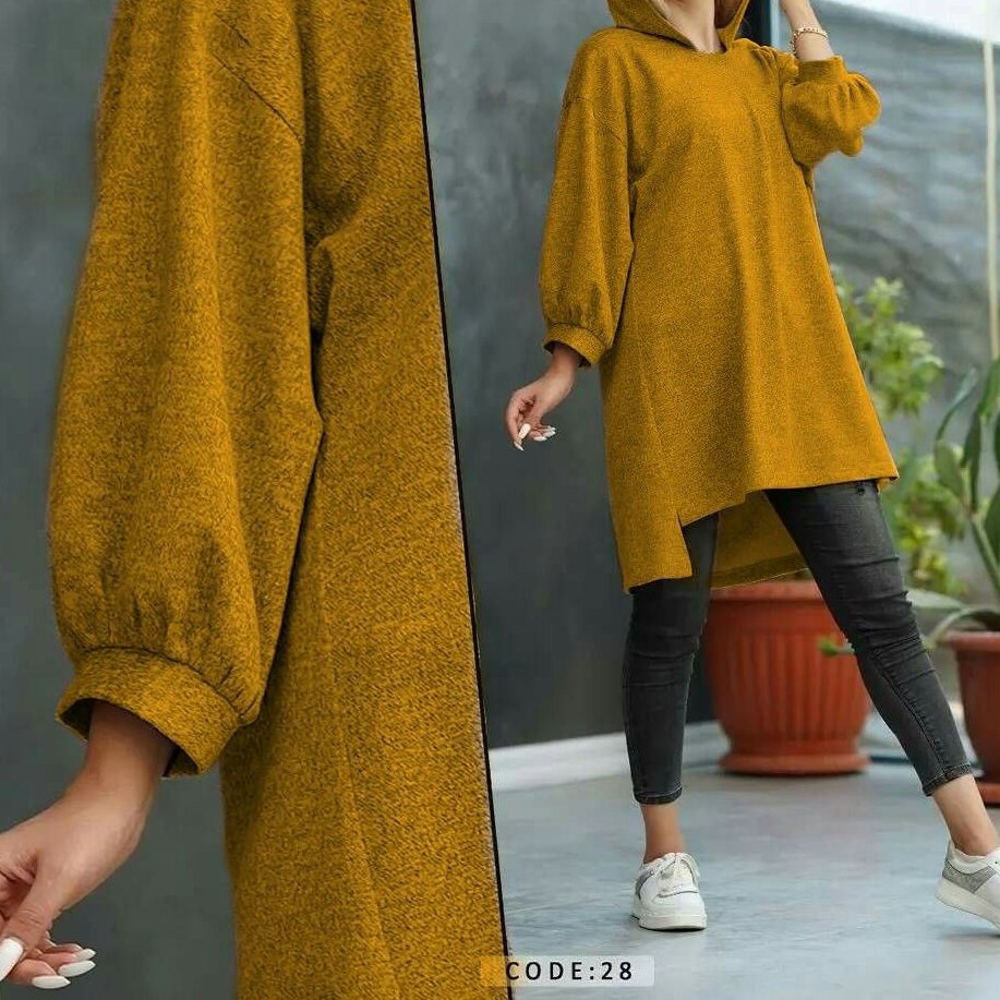 مانتو هودی انغوره جنس انغوره پاییزه درجه یک گرم بالا