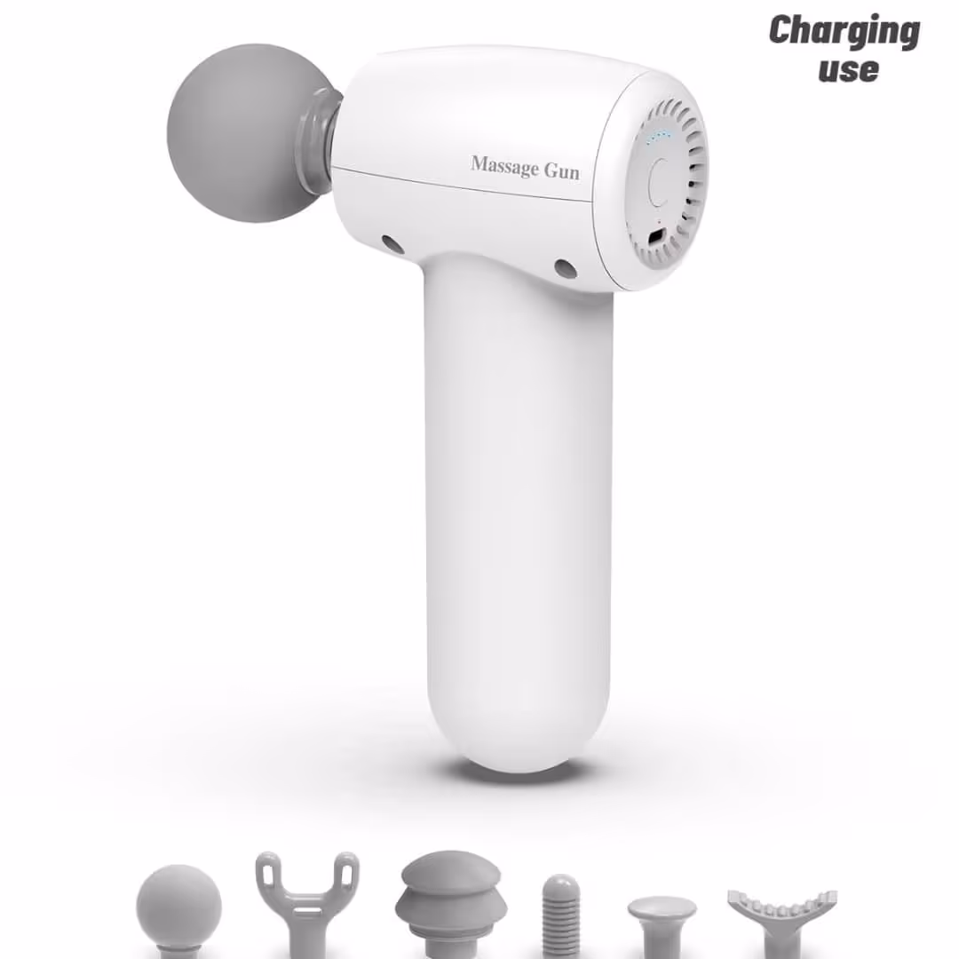 ماساژور تفنگی گان مدل  PL 659 سفید رنگ