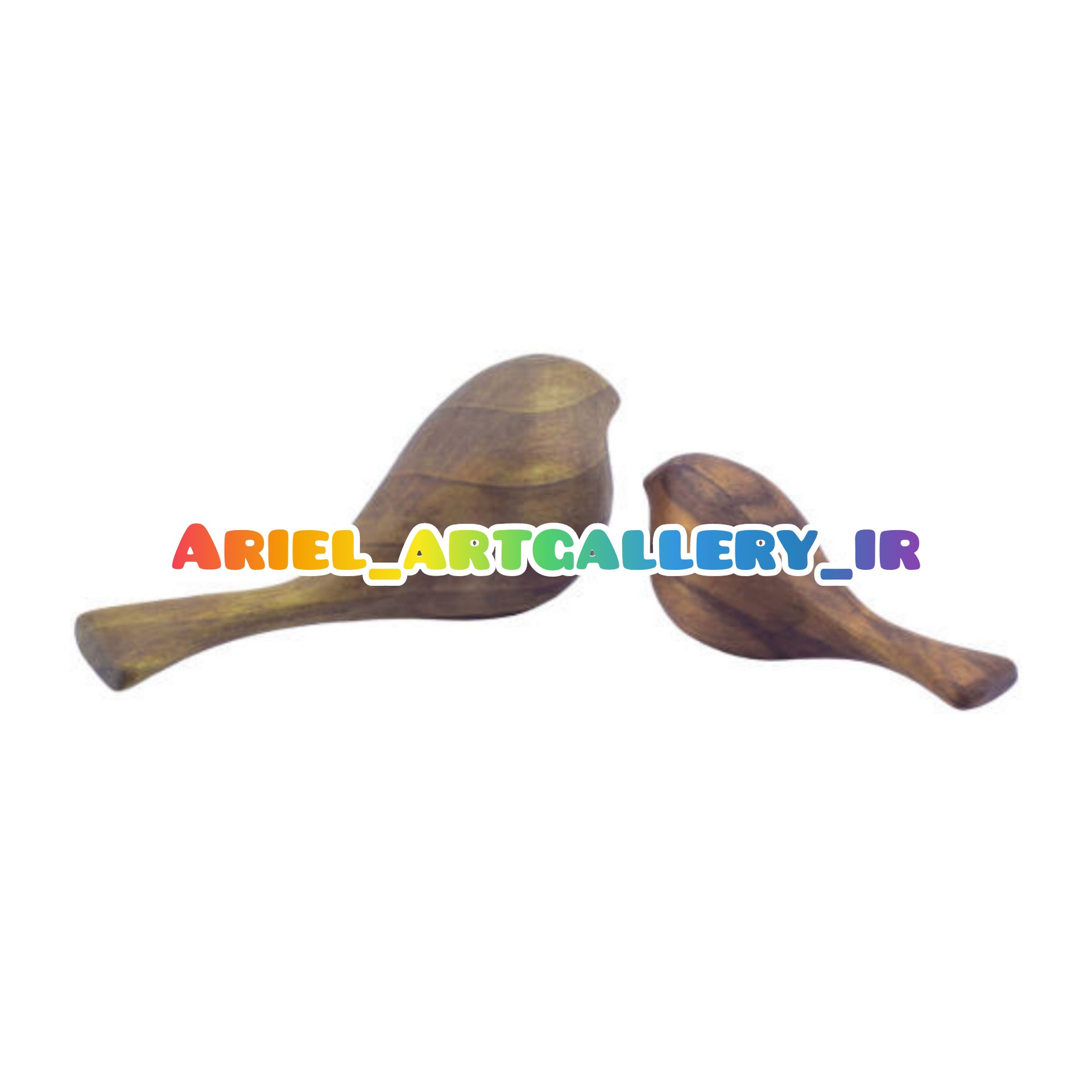 مجسمه چوبی گنجشکک اشی مشی