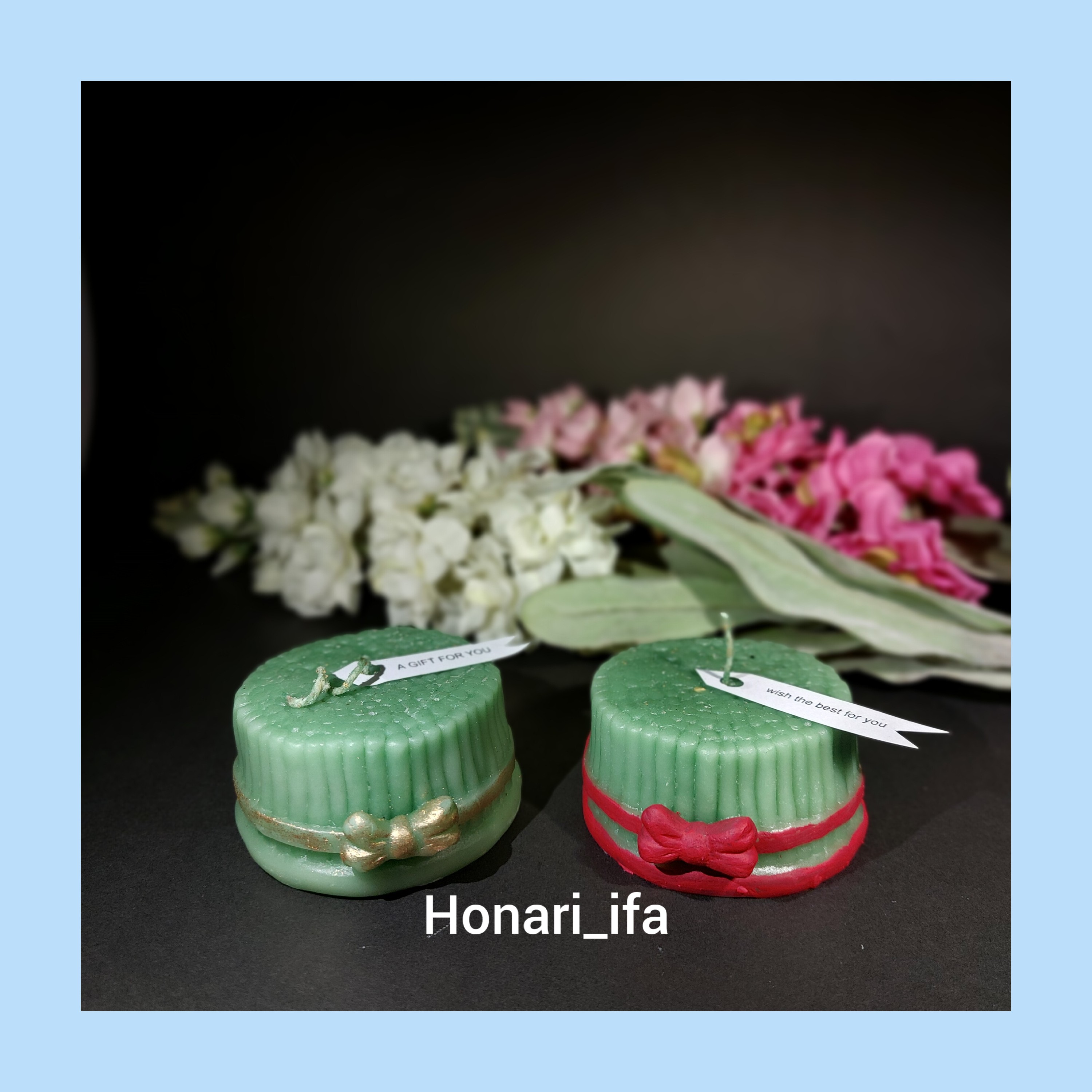 شمع سبزه مناسب سفره هفت سین  و عیدانه به مهمانان (هزینه ارسال پس کرایه)