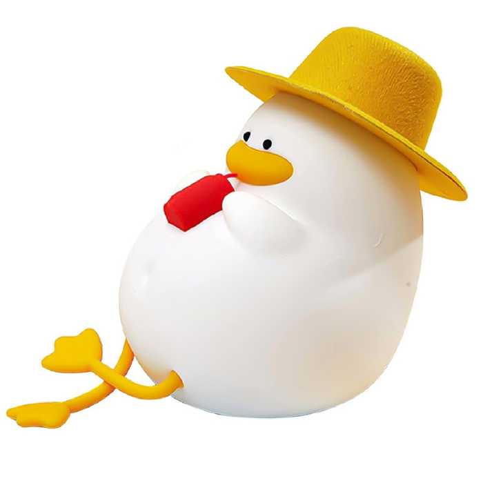 چراغ خواب سیلیکونی طرح اردک مدل 118