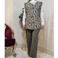 وست و شلوار  یشمی جنس لینن