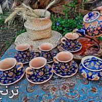 سرویس چای خوری  میناکاری ترنج