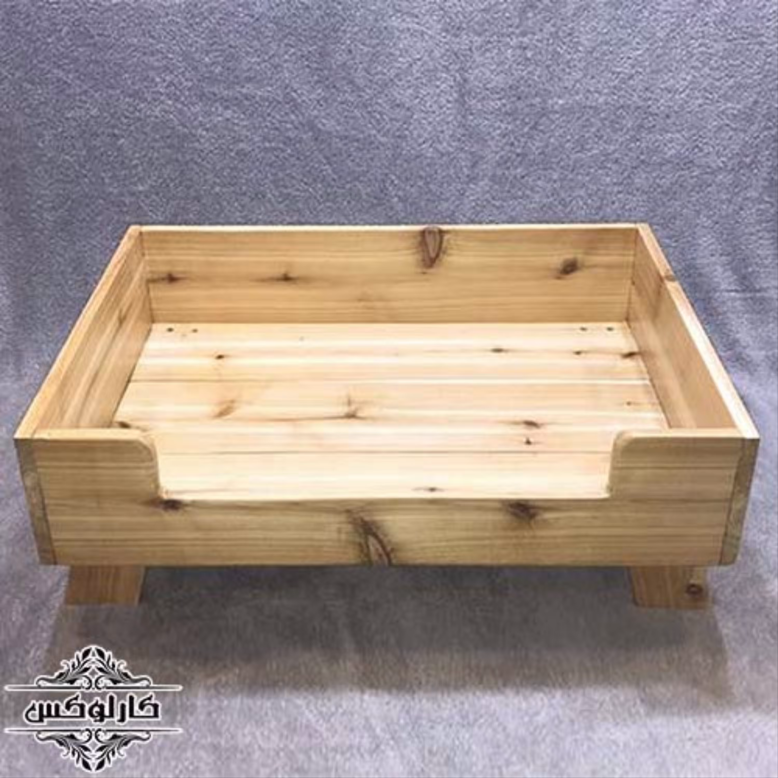 تخت خواب چوبی حیوانات خانگی