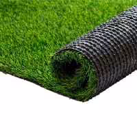 چمن مصنوعی هلندی مدل دوبافت 15 میل ضدآفتاب با الیاف دورنگ سایز 2 در یک