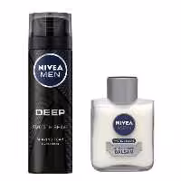 فوم اصلاح نیوآ مدل Deep Smooth حجم 200 میلی لیتر به همراه لوسیون افتر شیو مدل Tiras Sonrasi Balsam حجم 100 میلی لیتر