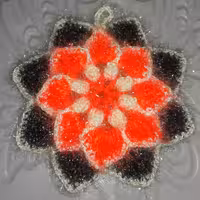 اسکاج طرح گل 2