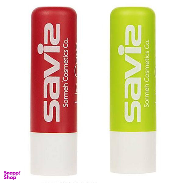 بالم لب ساویز (Saviz) مدل Strawberry & Apple وزن 45 گرم