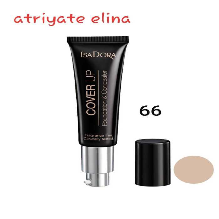 خرید ایزادورا کرم پودر و کانسیلر کاورآپ 66