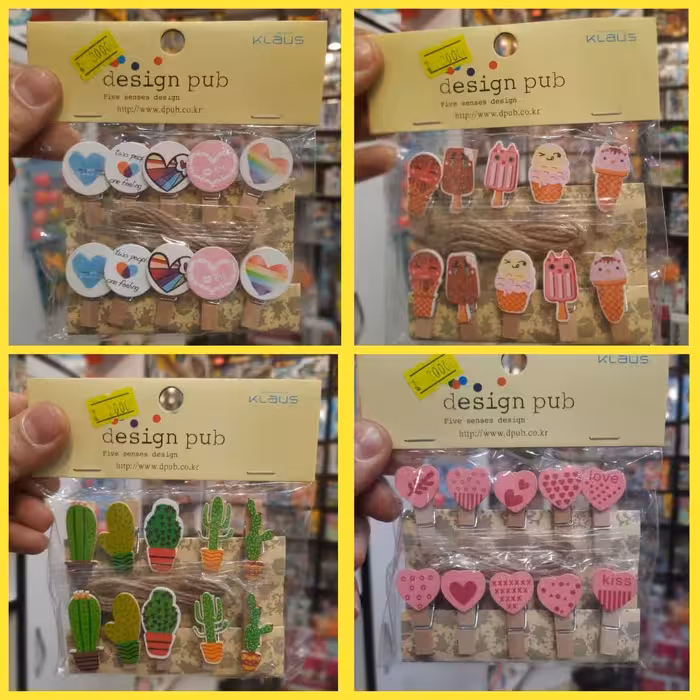 گیره چوبی تزیینی