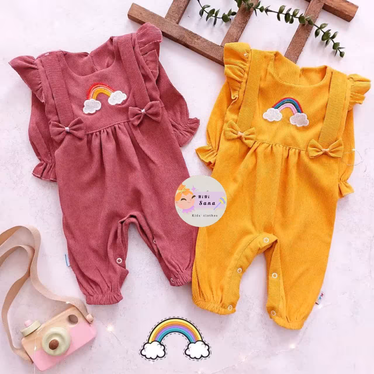 سرهمی مخمل کبریتی رنگین کمان