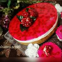 دسر چیز کیک ژله ایی