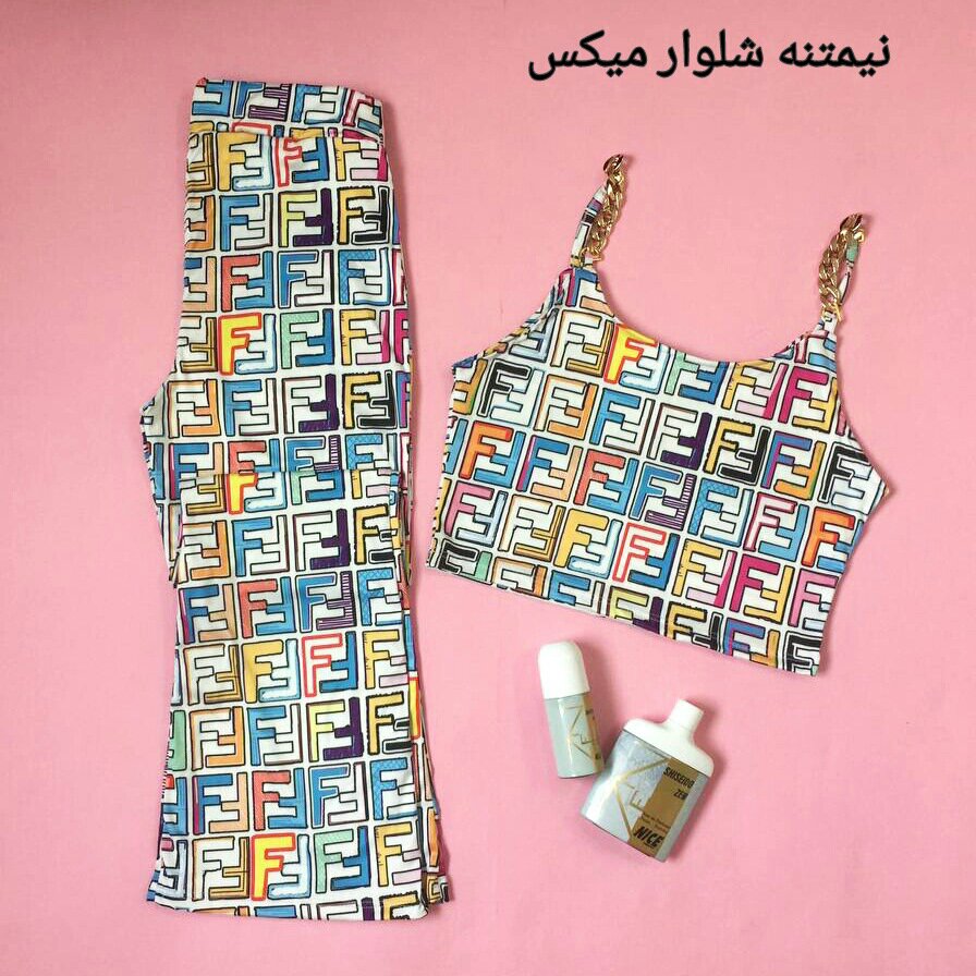 تاپ شلوار دمپا گشاد زنانه ودخترانه