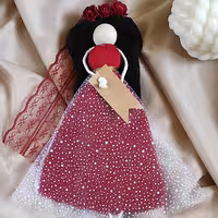 فرشته مکرمه حنابندان  (دست بافت)