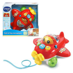 هواپیمای موزیکال مدل Pull & Pop Aeroplane