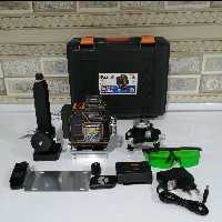 تراز لیزری زوبر  چهار بعدی 16 خط پایه آهنربای 360 درجه 