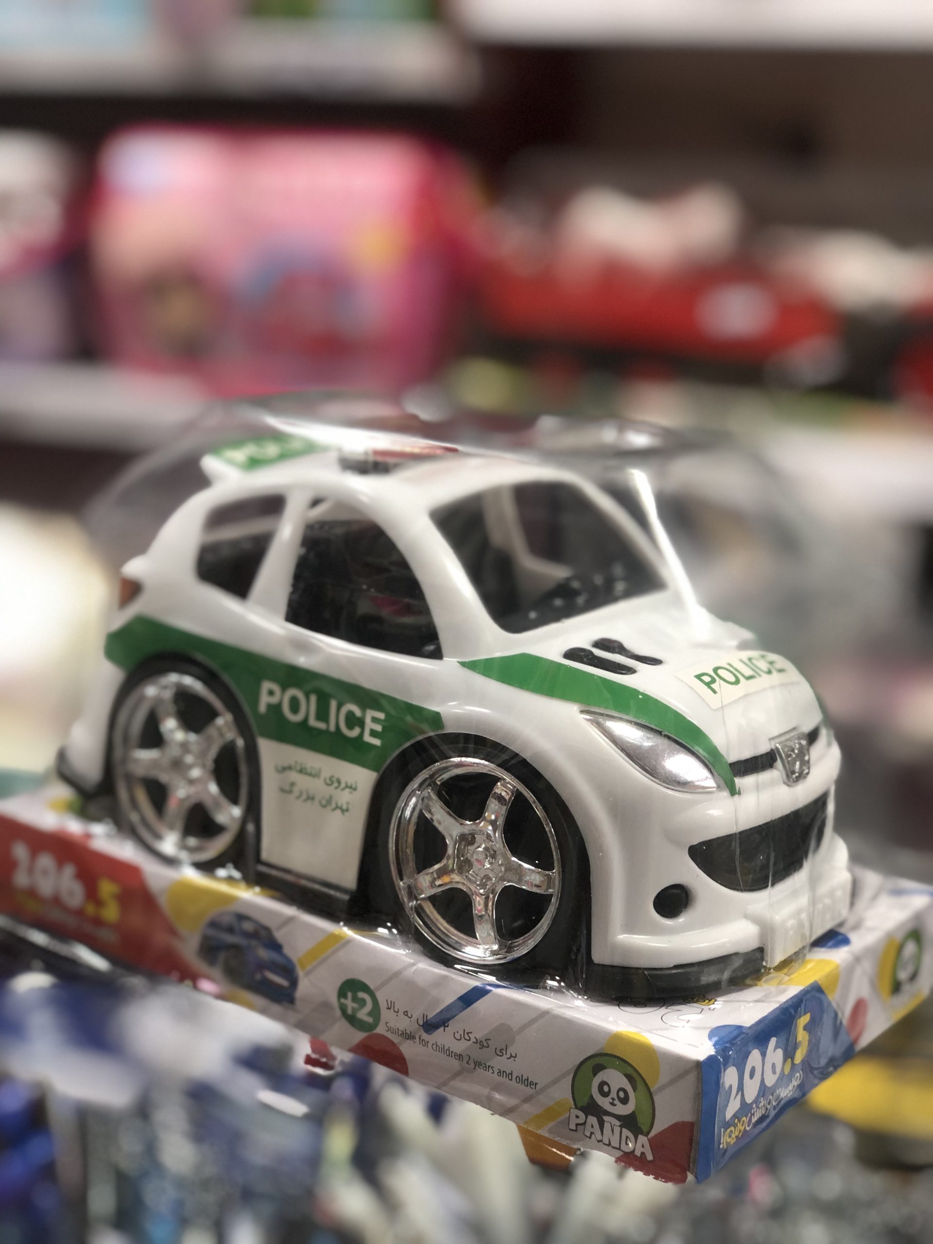 اسباب بازی ماشین پلیس 206