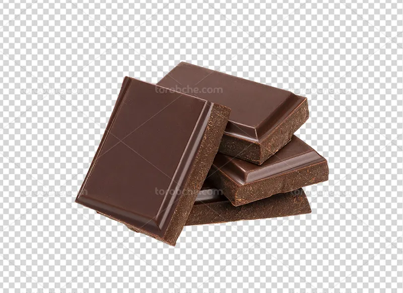 عکس PNG تکه های شکلات | گرافیک با طعم تربچه