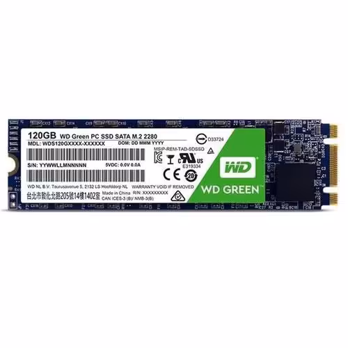 اس اس دی اینترنال WD GREEN M2 2280 120GB