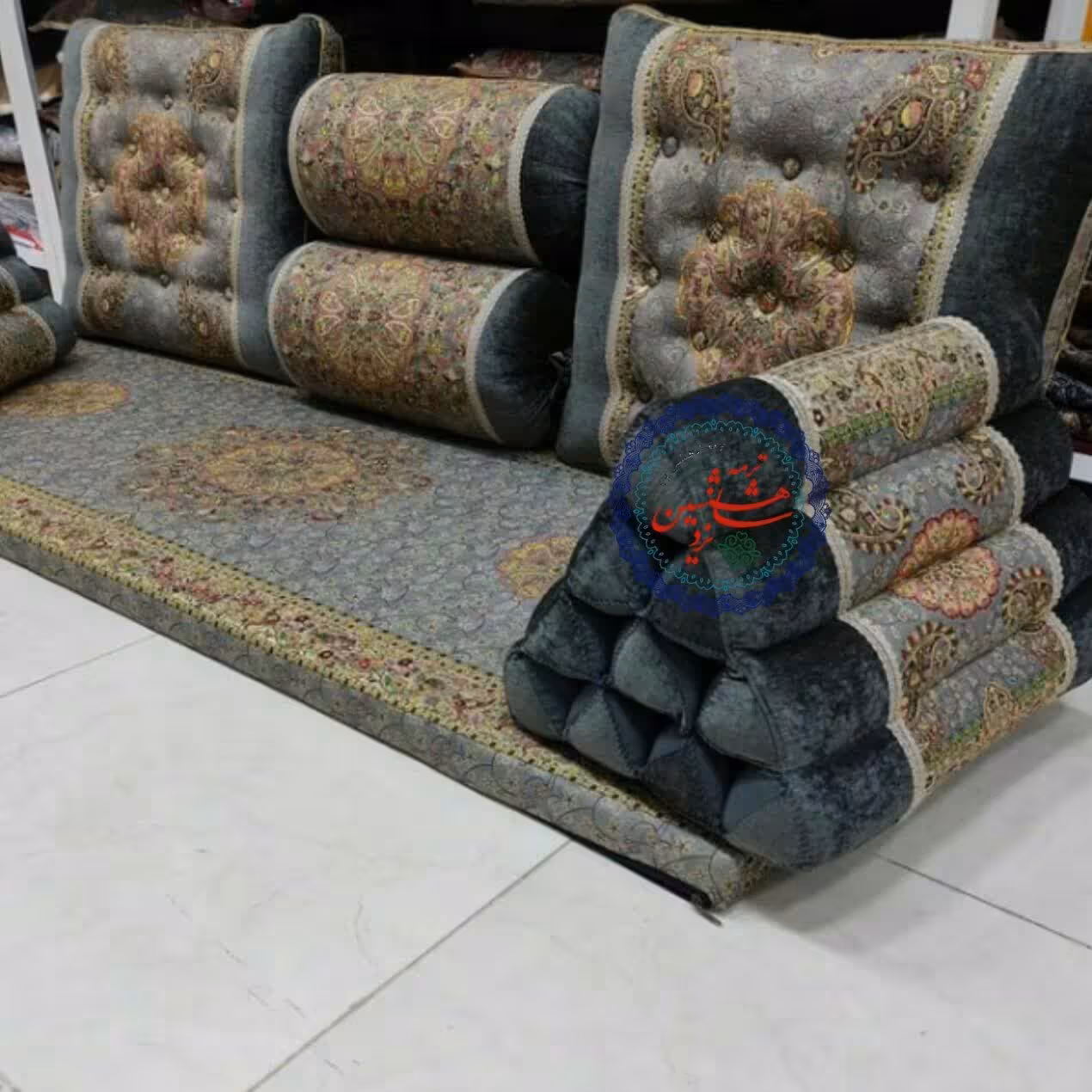 ترمه ابریشم افشار(ترمه شاهنشین یزد محسنی)