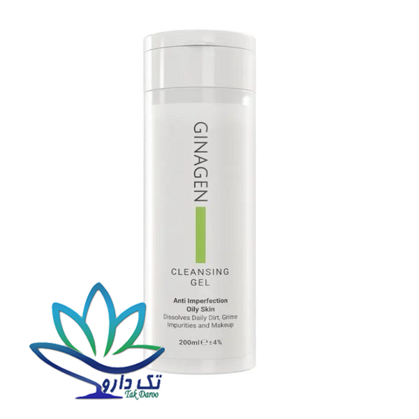 ژل شستشوی صورت پوست چرب ژیناژن 150 میلی لیتر