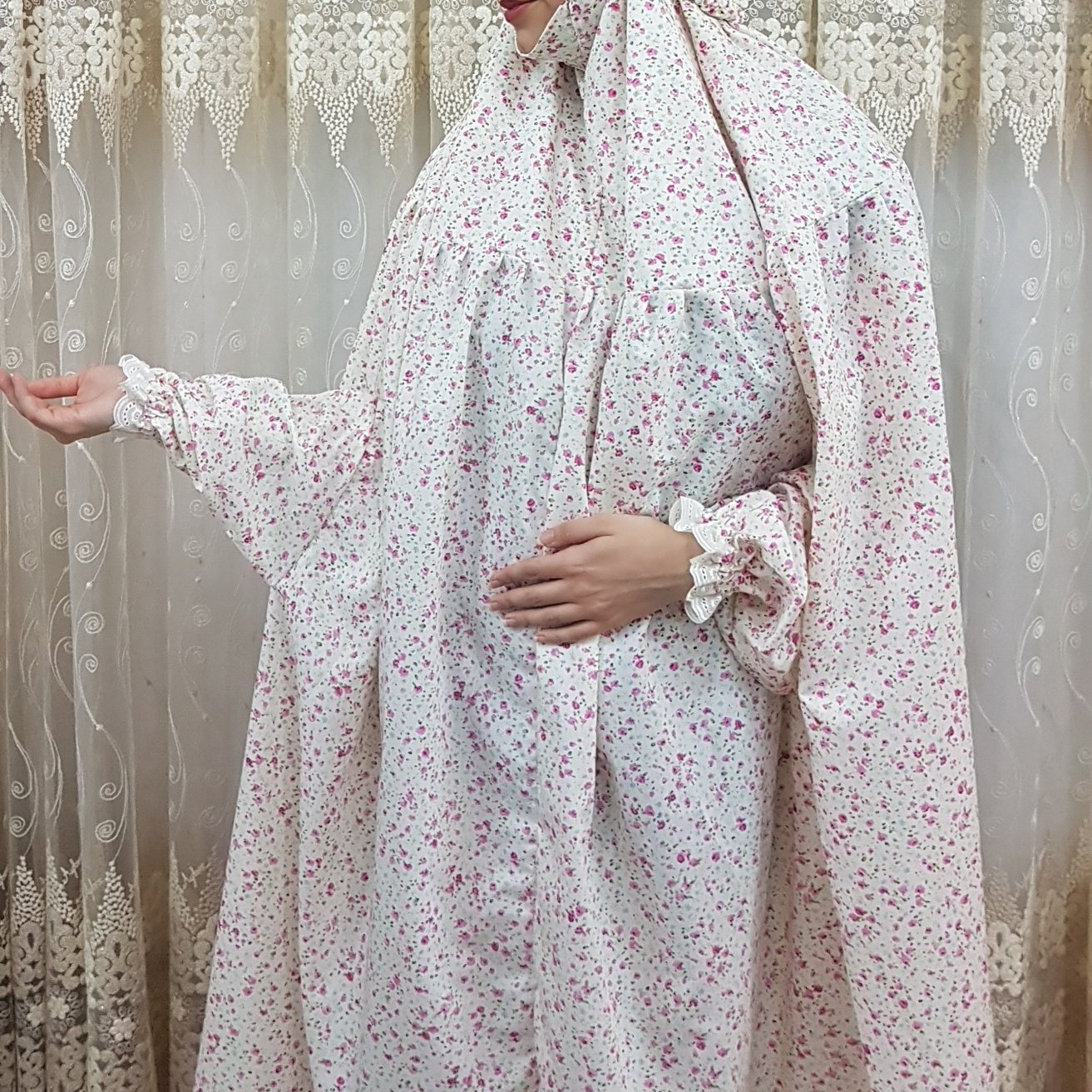 چادر نماز گل ریز