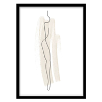 قیمت و خرید تابلو دکوراتیو مدل فیگوراتیو لاین‌آرت و مینیمال کد 1942