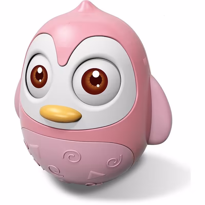 جغجغه تعادلی رولی پلی پنگوئن صورتی هانگر Huanger

