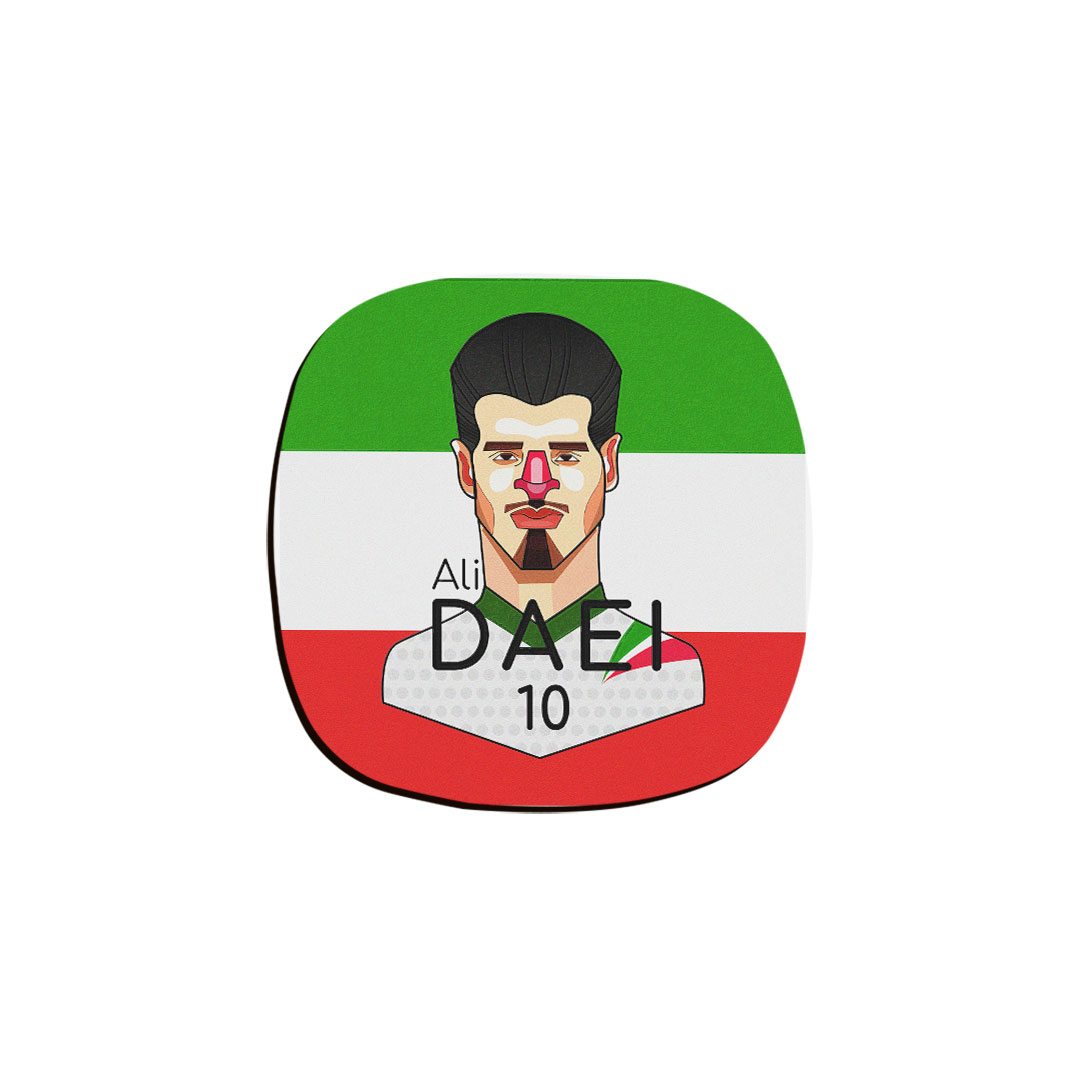 زیرلیوانی طرح علی دایی کدtrm242