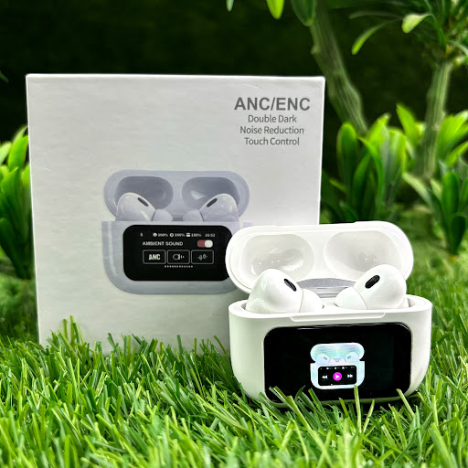 ایرپاد pro2 دارای قابلیت ANC ENC دارای صفحه نمایشگر لمسی LED