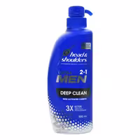 شامپو ضد شوره با نرم کننده مو آقایان دیپ کلین ( زغال فعال ) 550 میل هد اند شولدرز - head &amp; shoulders