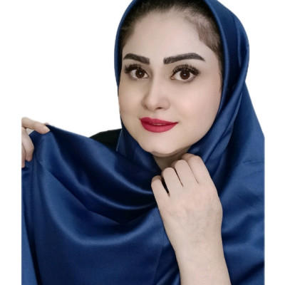 روسری ساتن تک رنگ