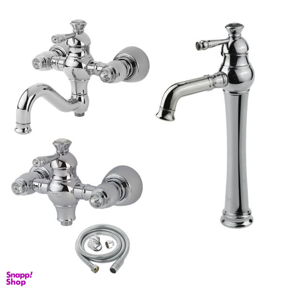 ست شیرآلات کسری مدل ورسای مجموعه 4 عددی