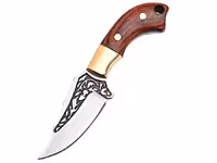 چاقو آنباکسینگ برنجی دارای کاور قابل آویز از دسته کلید Brass smallknife sharp self-defense unboxing