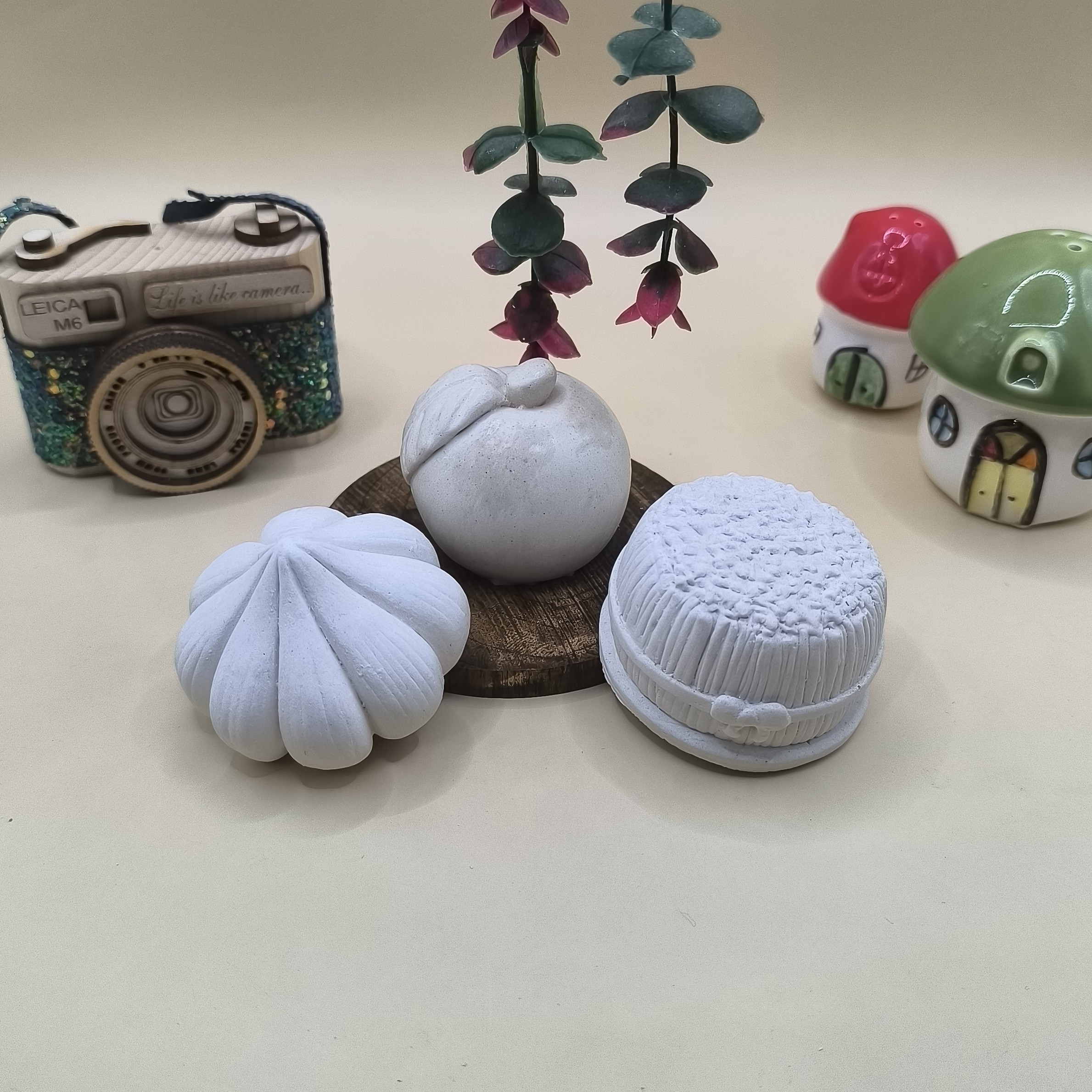 قالب های سیلیکونی سیب و سیر و سبزه