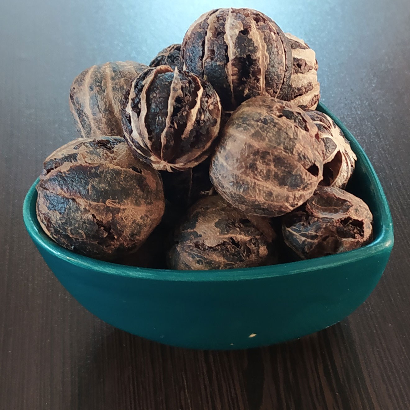 لیمو عمانی خشک پوست کنده توپی یا لیمو ببری 100 گرمی