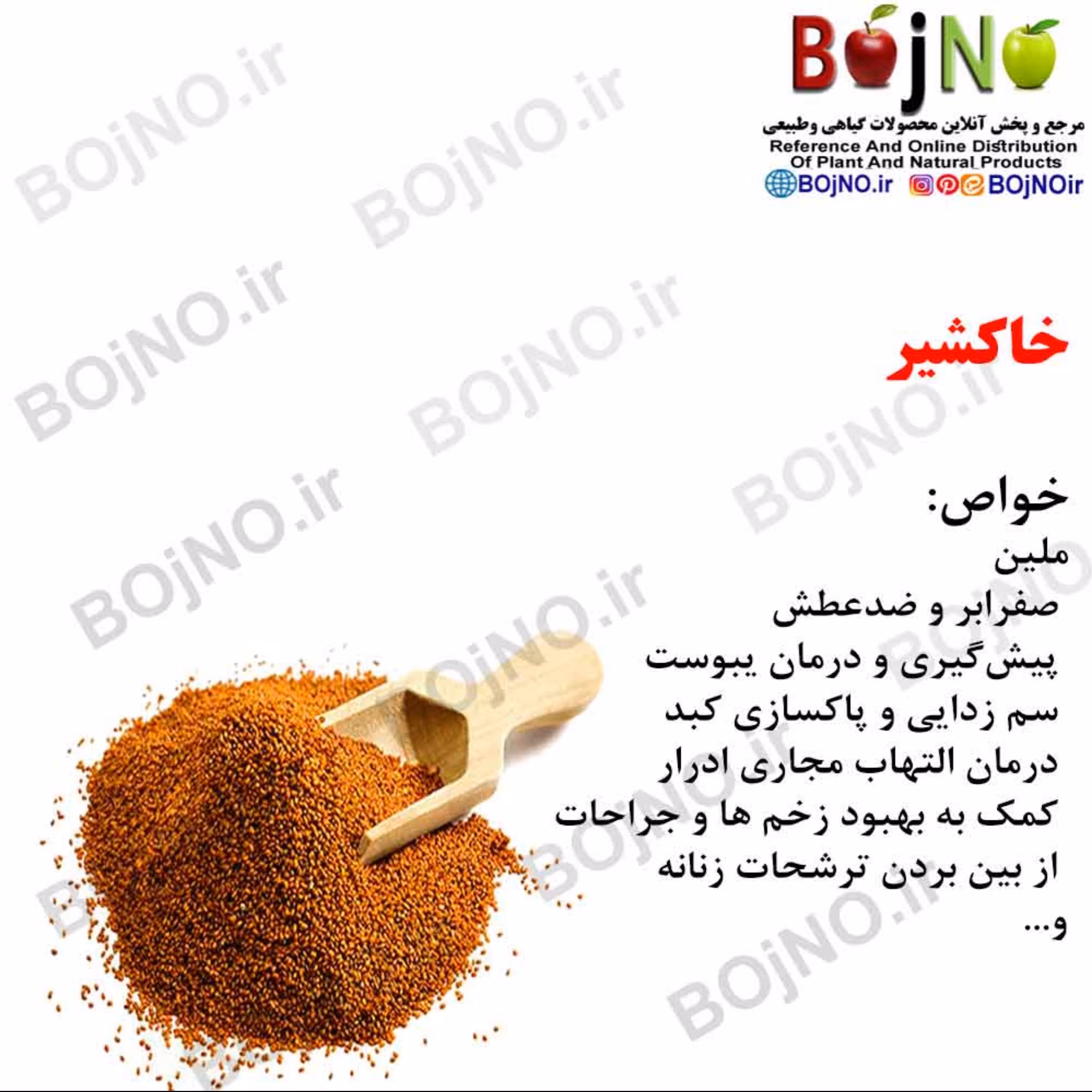 خاکشیر(بسته 50گرمی)