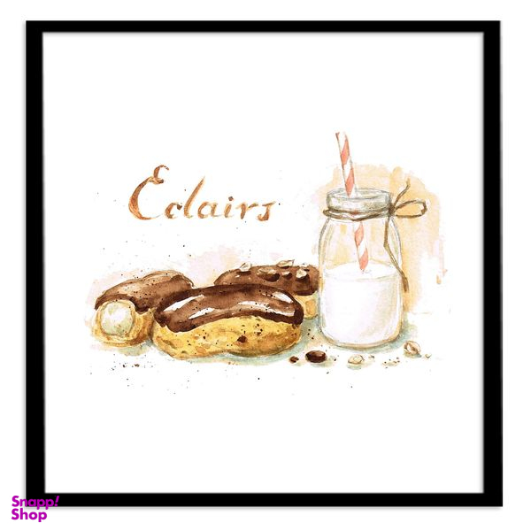 تابلو بکلیت طرح شیرینی خامه ای مدل B-s1029