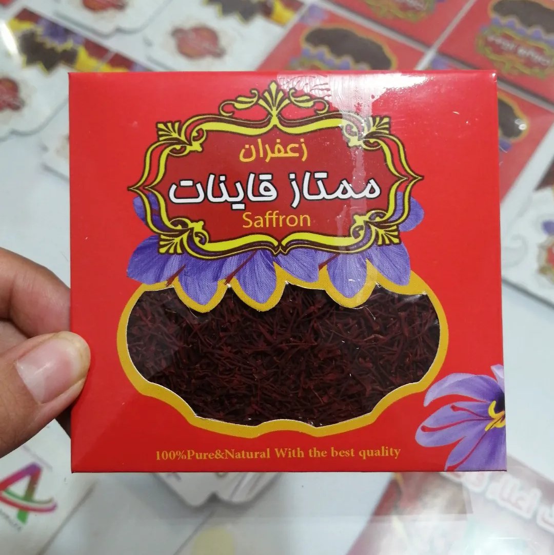 زعفران سرگل قائنات
بسته بندی پاکتی(نیم مثقالی )