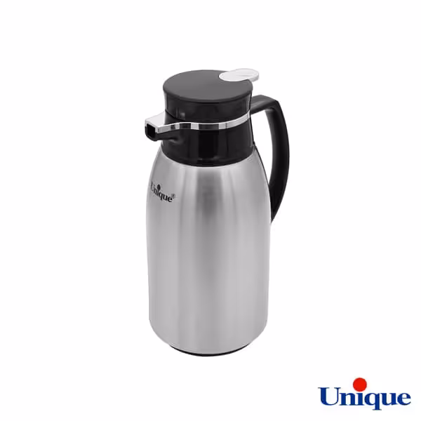 فلاسک استیل شیشه ای 1 لیتر یونیک