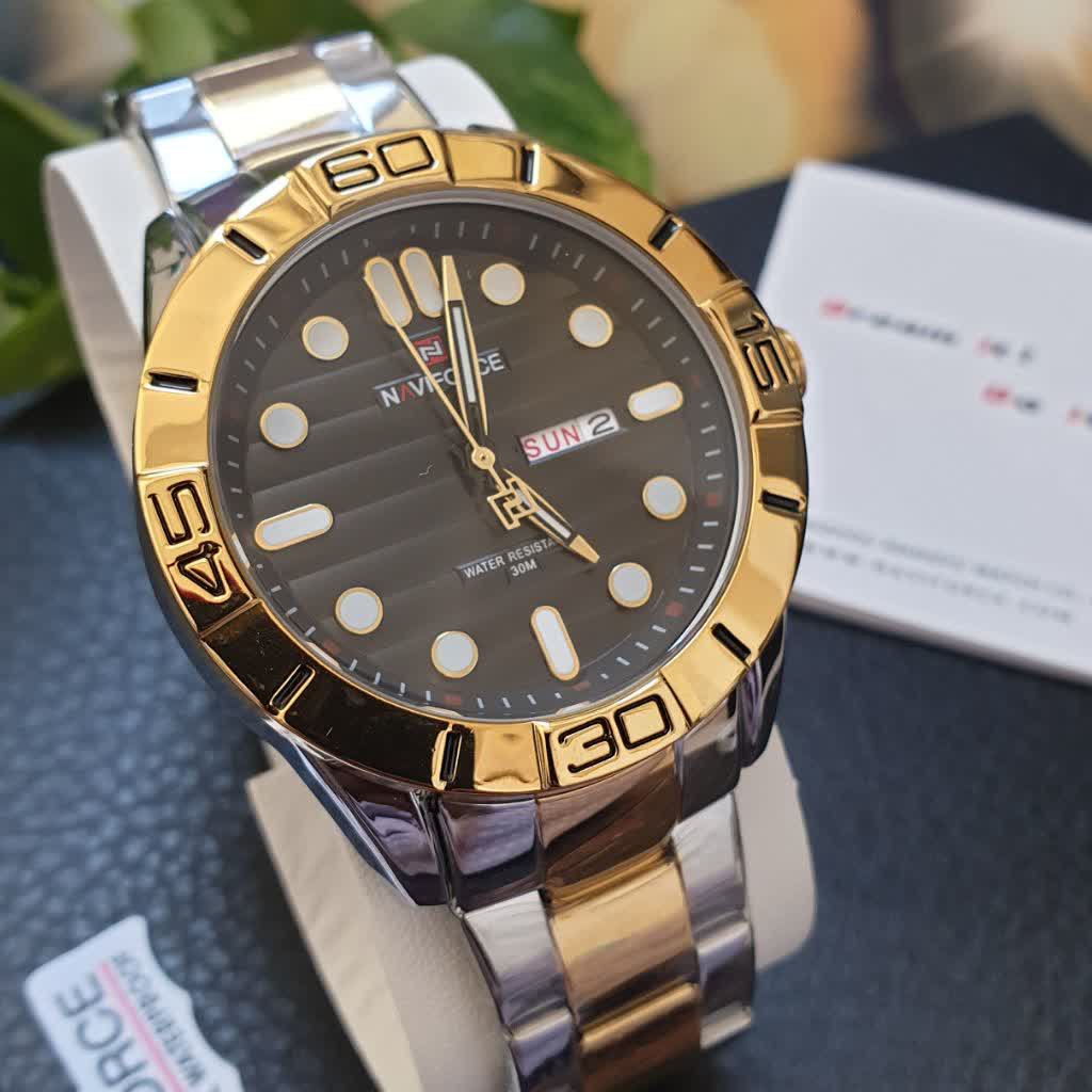 ساعت مچی مردانه ناویفورس اورجینال سرکوک مارکدار Naviforce 