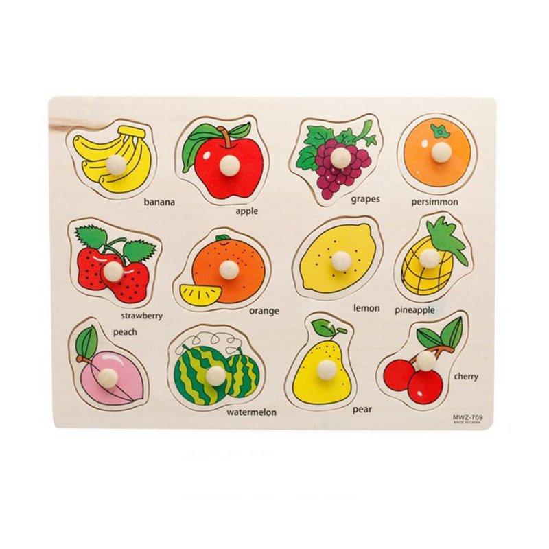 پازل چوبی میوه مدل 709