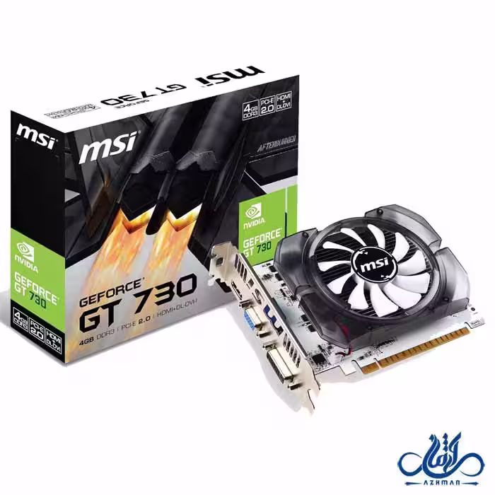 کارت گرافیک ام اس ای VGA GT730 4G D3 V2