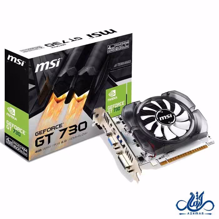 کارت گرافیک ام اس ای VGA GT730 4G D3 V2